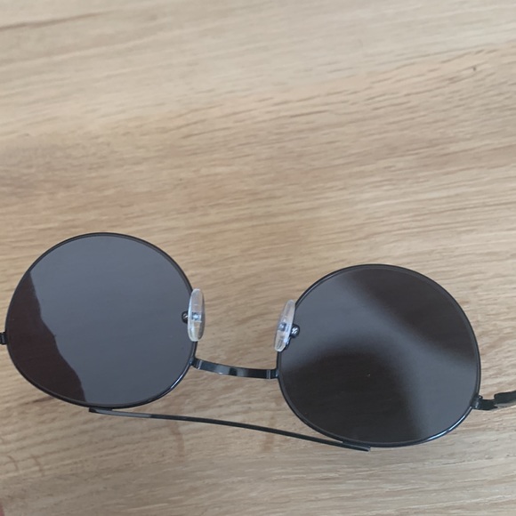 SHEVOKE Damon Jet Black Round Sunglasses - Picture 6 of 12